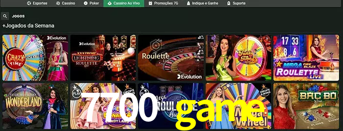 7700 game bet