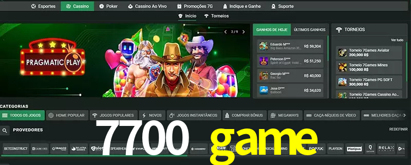 cassino 7700 game