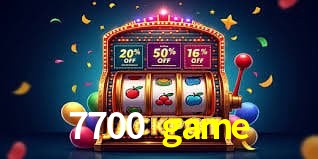 7700 game Certificado eCOGRA - Jogos Justos Auditados