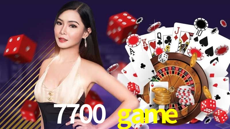 Interface do App 7700 game