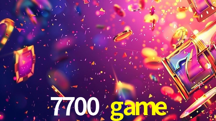 Interface do App 7700 game