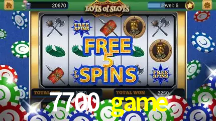 Descubra o Mundo do Cassino Online com 7700 game